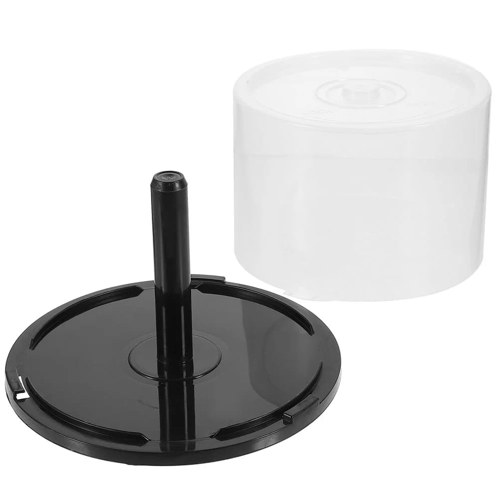 Seau de stockage disques Dvd ganizer conteneur de Cd vide support de stockage en plastique support d