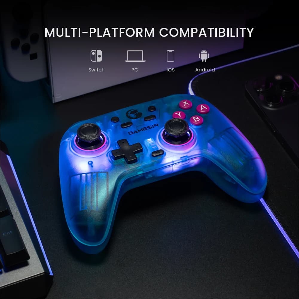 GameSir Nova contrôleur de commutateur sans fil manette Bluetooth avec effet Hall pour Nintendo Swit