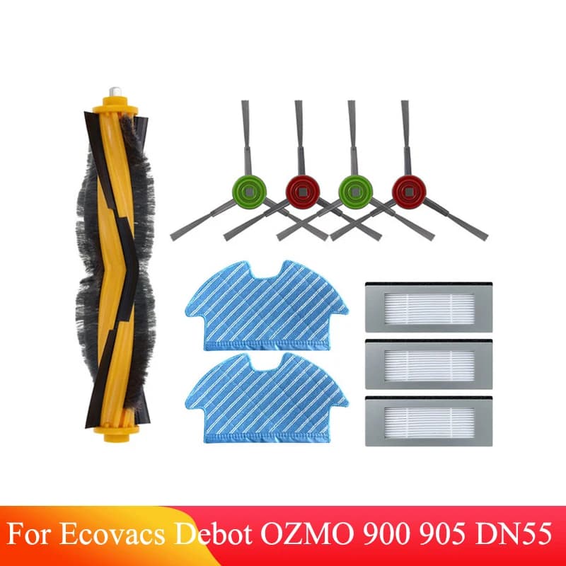 Pour Ecovacs Debot OZMO 900 / DN5G / 905 Robot aspirateur accessoire rouleau de remplacement brosse 