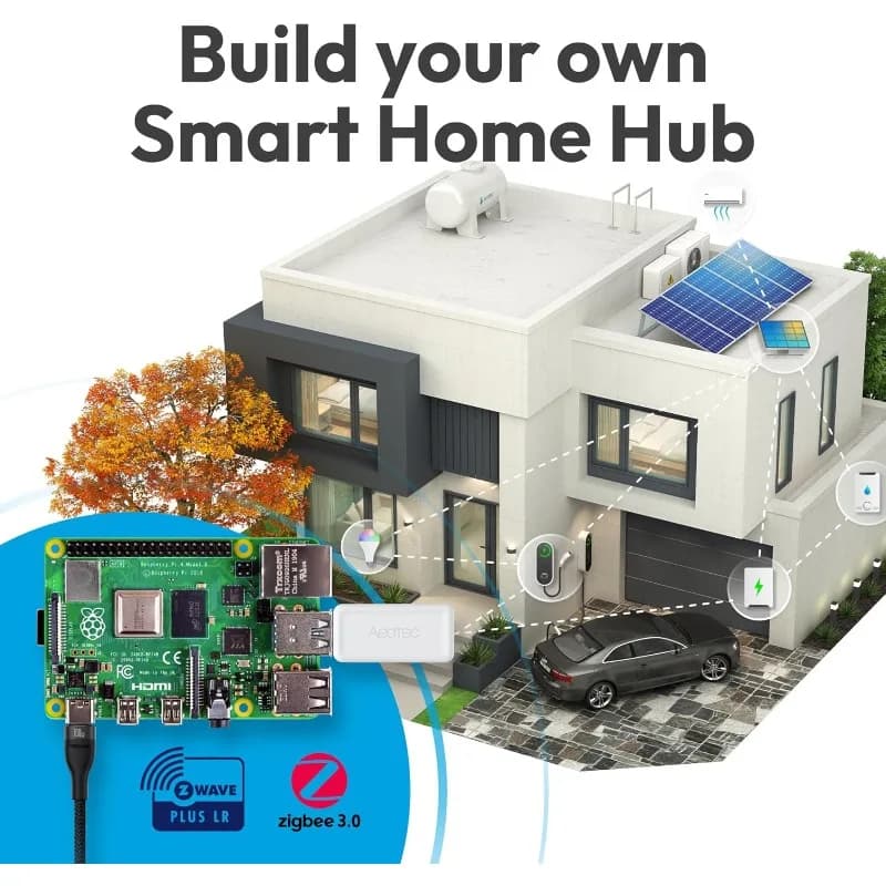POPULAIRE. Adaptateur USB 10 Pro Zigbee 3.0 et ZWave série 800, fonctionne avec HomeAssistant-contrô