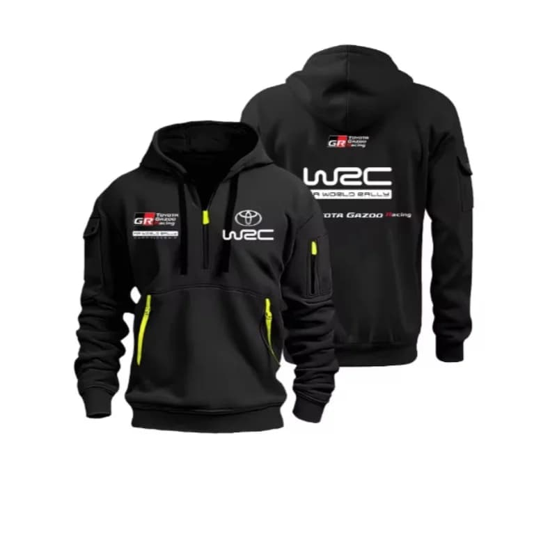 Sweat à capuche Toyota GR Racing Le Mans WRC 2026 pour hommes - Idéal pour les passionnés d'automobi