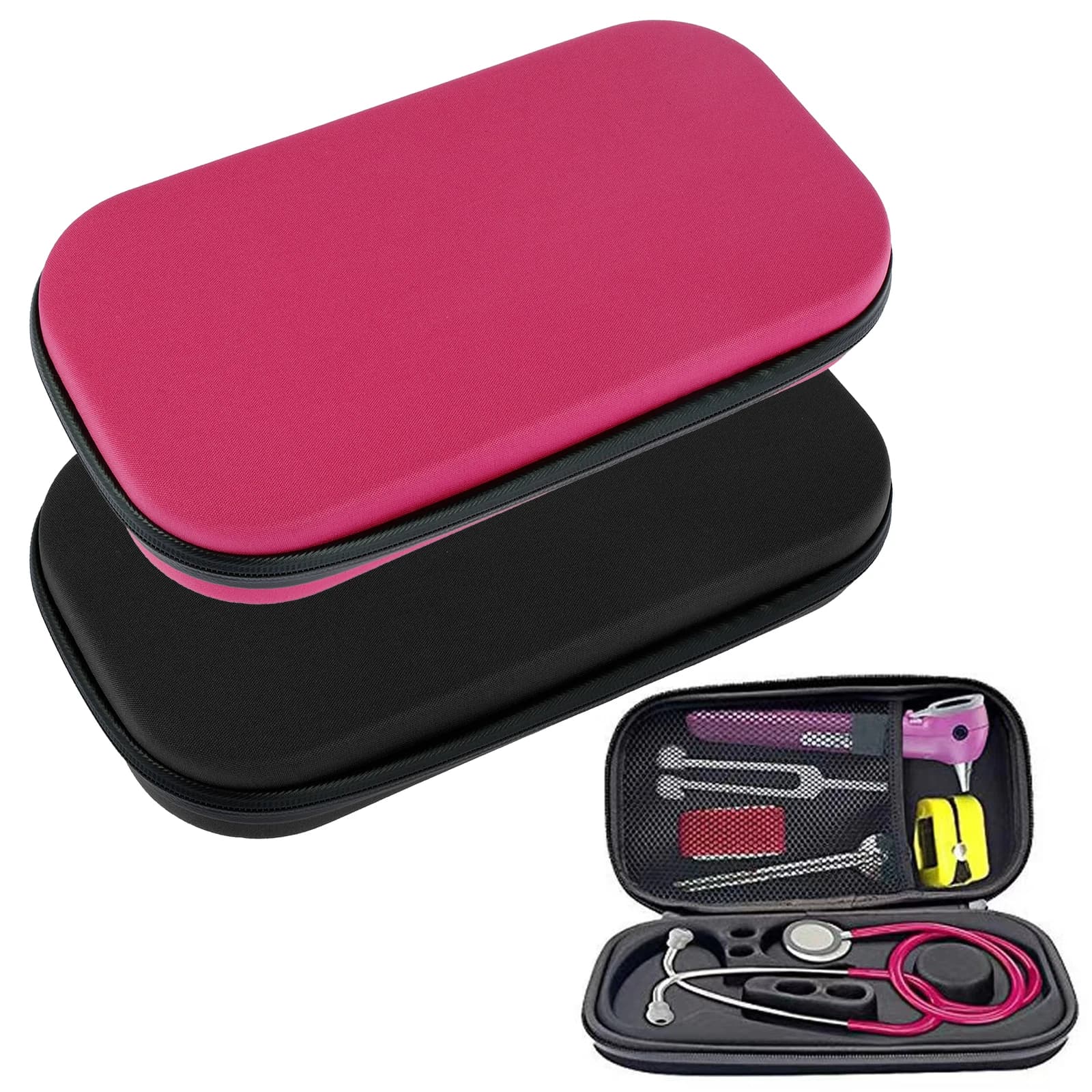 Mallette de transport médicale antichoc pour stéthoscope, sac de voyage portable, sac de rangement l