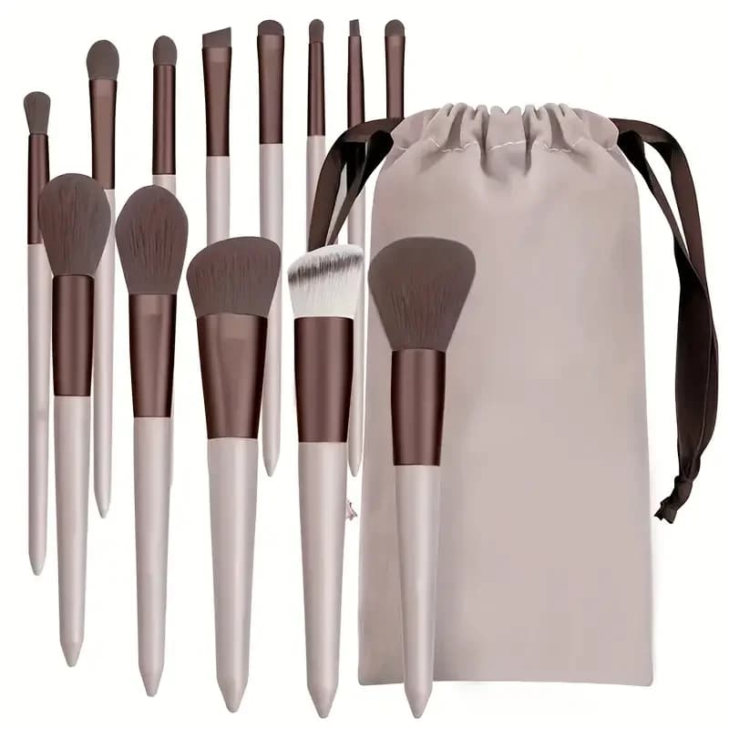 Ensemble de pinceaux de maquillage pour femme, fard à barrage, surligneur, correcteur, fard à joues,