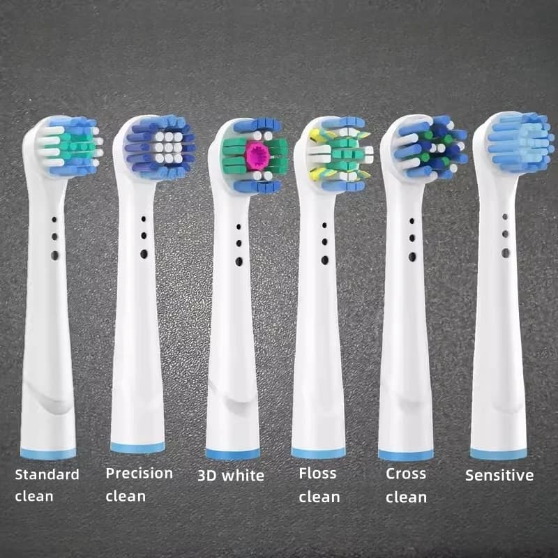 Têtes de brosse de rechange pour brosses à dents électriques Oral B, fil à Action croisée 3D Pro bla