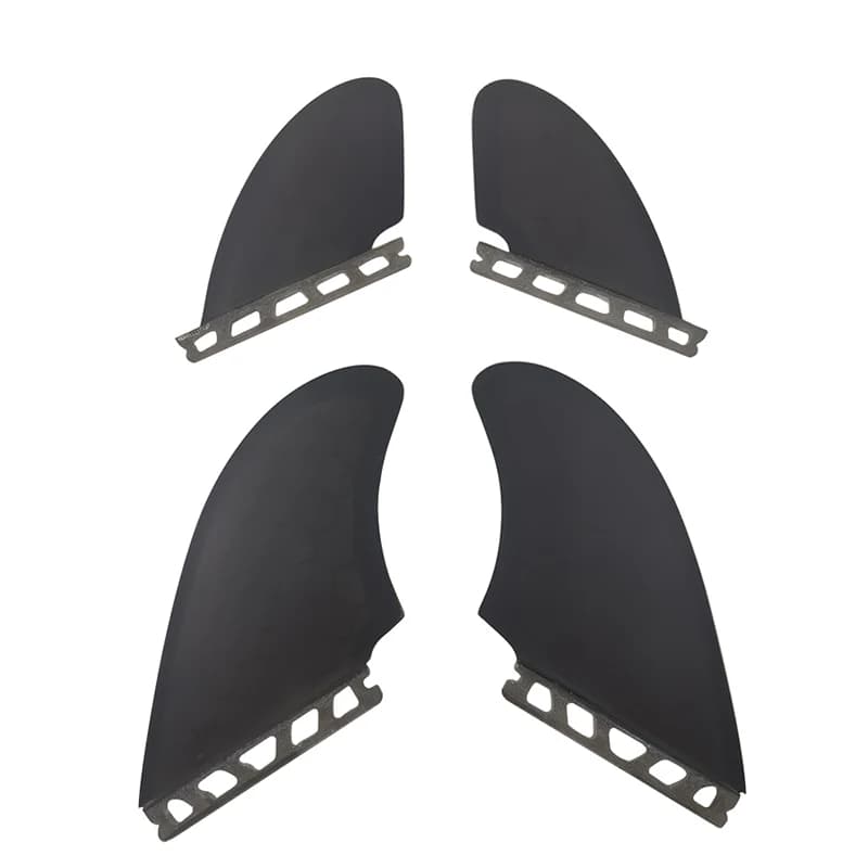 Ailerons de façade UPSURF Future Surf Fin, en tout cas, double aileron + remorque, Performance Core,