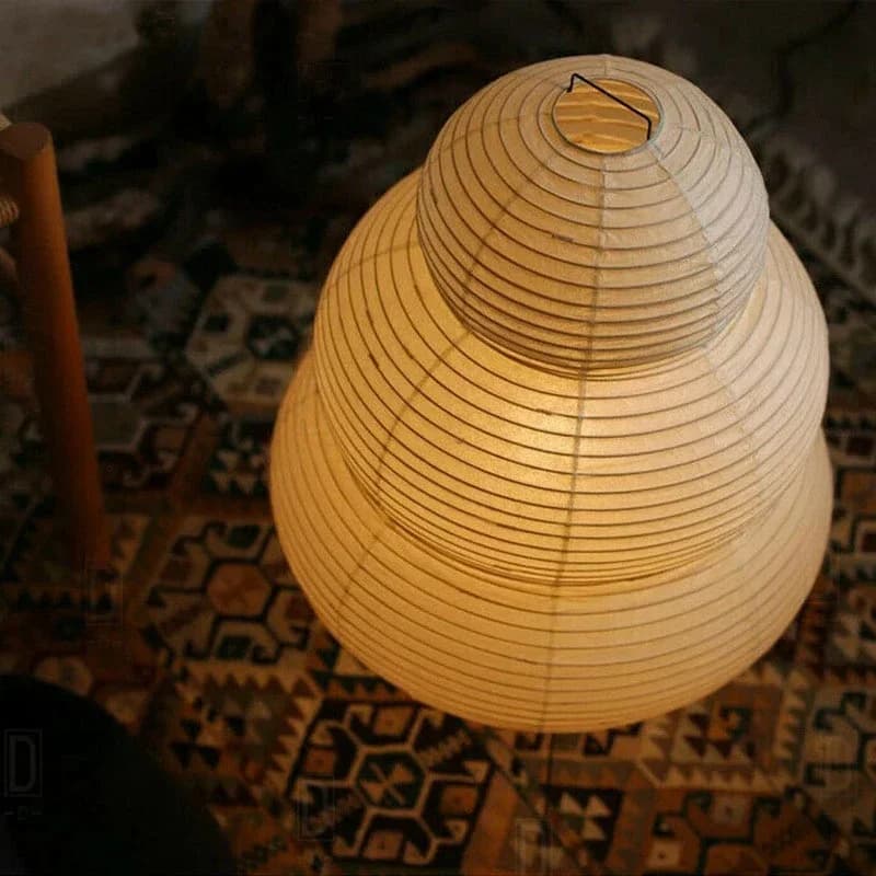 Lampe de Table au Design japonais, papier de riz blanc, lampes de bureau décoratives pour chambre à 