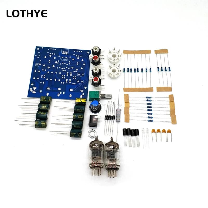 Préamplificateur de fièvre, tampon de casque à Tube 6J1 / 6J2, Kit de bricolage, Module potentiomètr