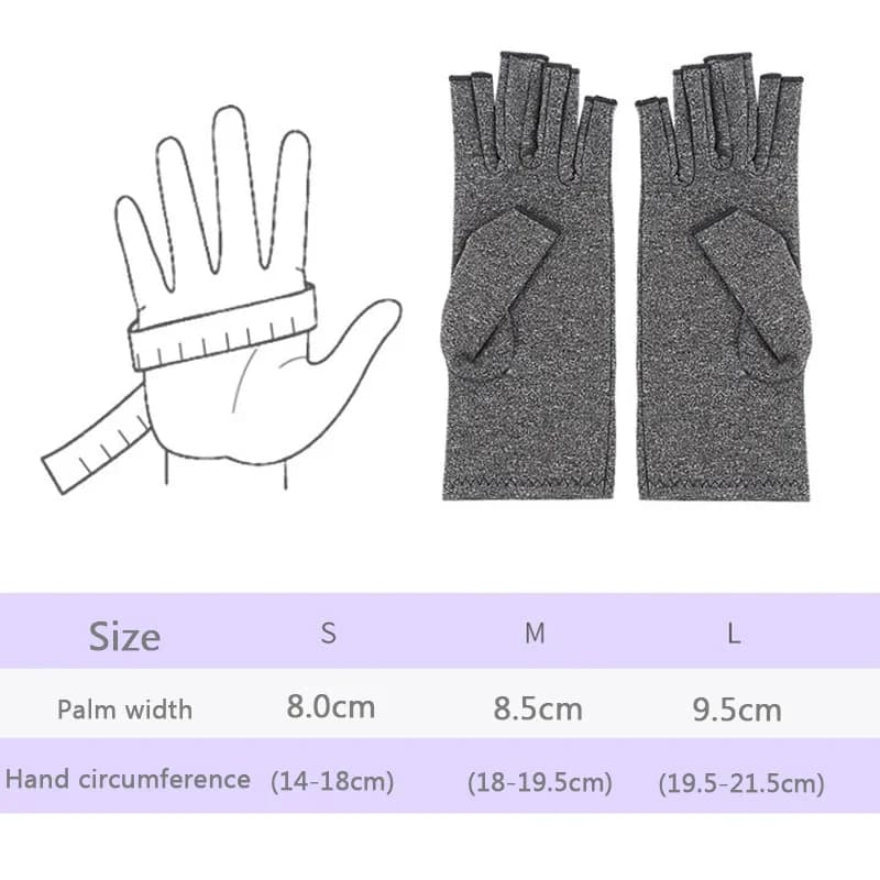 1 paire de gants pour l'arthrite, pour écran tactile, thérapie Anti-arthrite, gants de Compression e