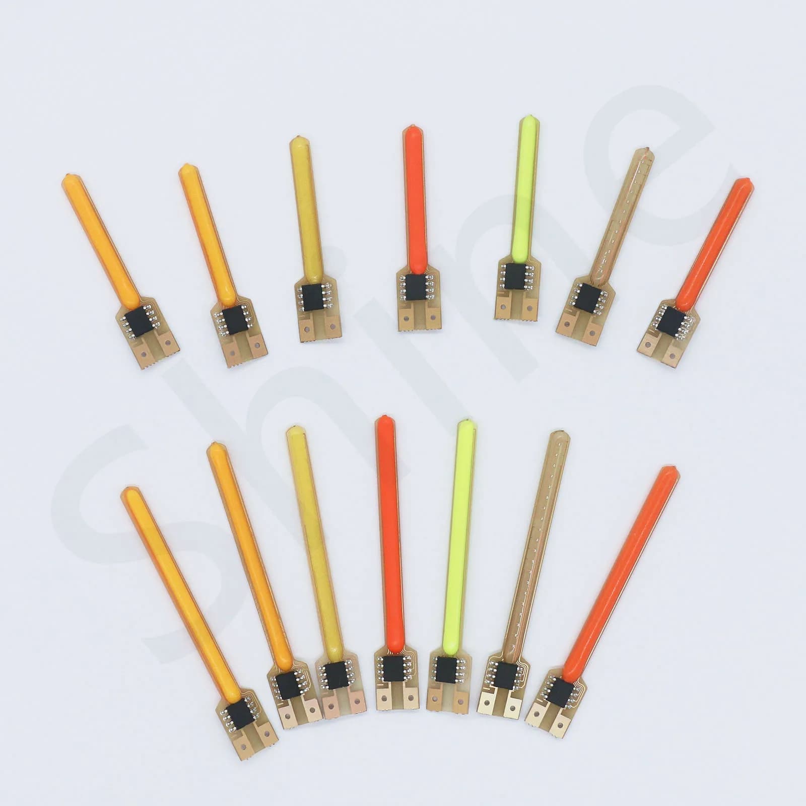LED Cob pluie de météores lampe à eau courante DC 3V Diodes à Filament LED 2200k bleu rouge vert piè