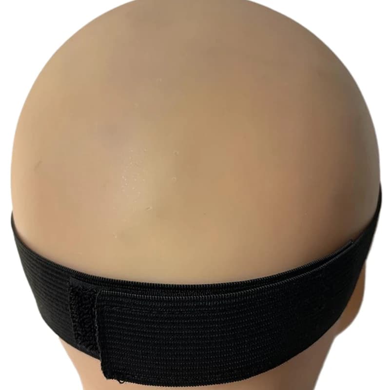 Bande élastique réglable pour bords de perruque, 1 pièce, bande de fusion en dentelle, enveloppe de 