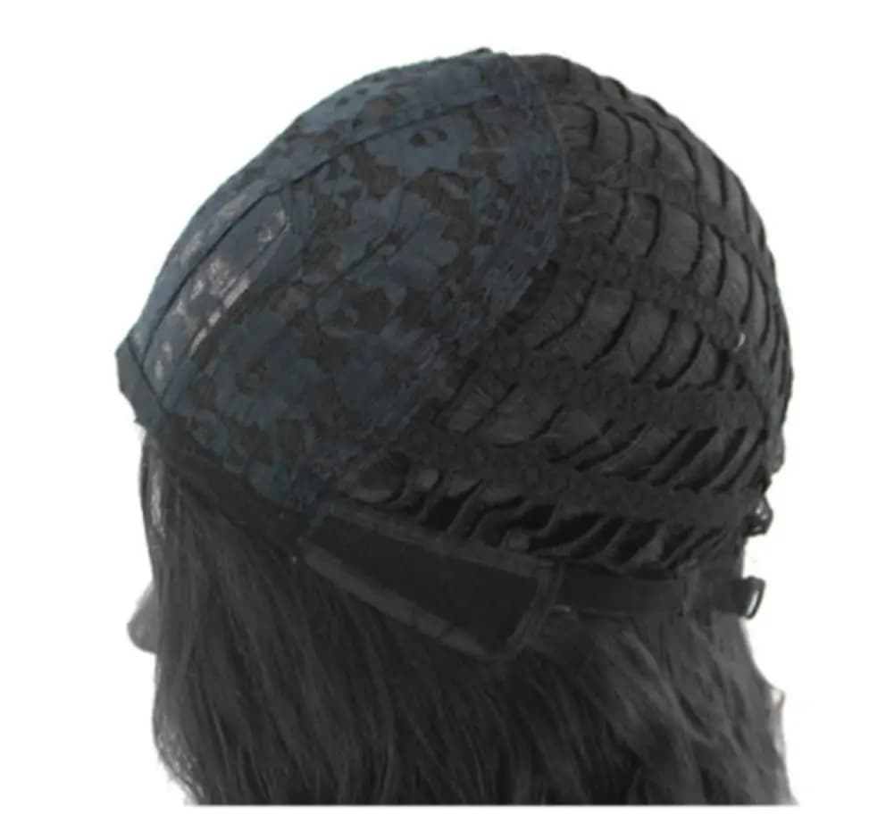 Perruque synthétique courte bouclée noire pour hommes, 11.81 pouces, multifonction, couches moelleus
