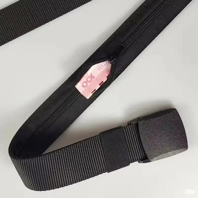 Nouveau voyage argent Anti-vol ceinture taille sac femmes Portable caché argent sangle ceinture port