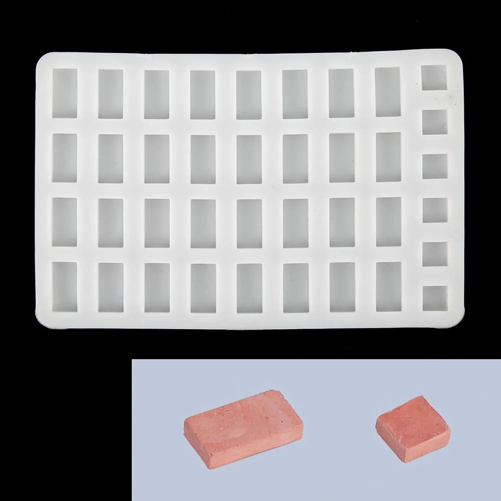 Construction de Table de sable, Mini brique, moule en Silicone, modèle de ciment, petite maison, bri
