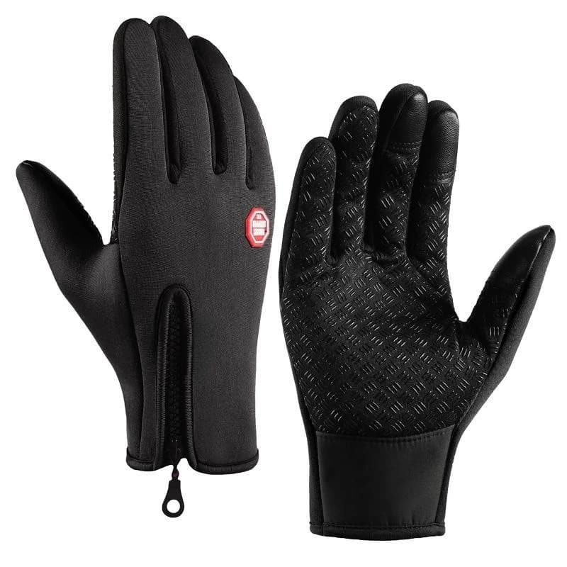 Gants d'hiver pour hommes imperméables coupe-vent froid gants snowboard moto conduite chaude écran t