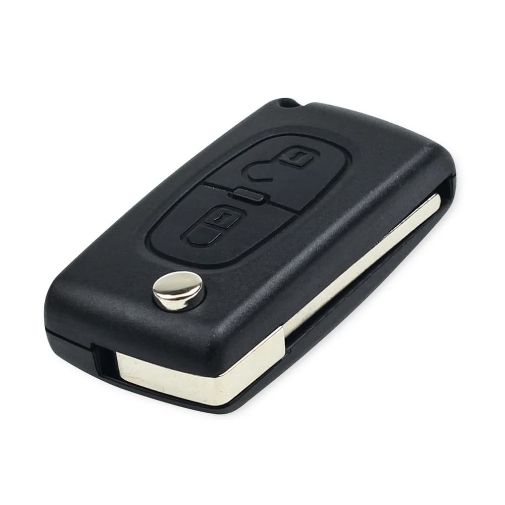 KEYYOU – clé télécommande à 2/3 boutons, 433MHz, pour voiture citroën C1 C2 C3 C4 C5 Berlingo Picass