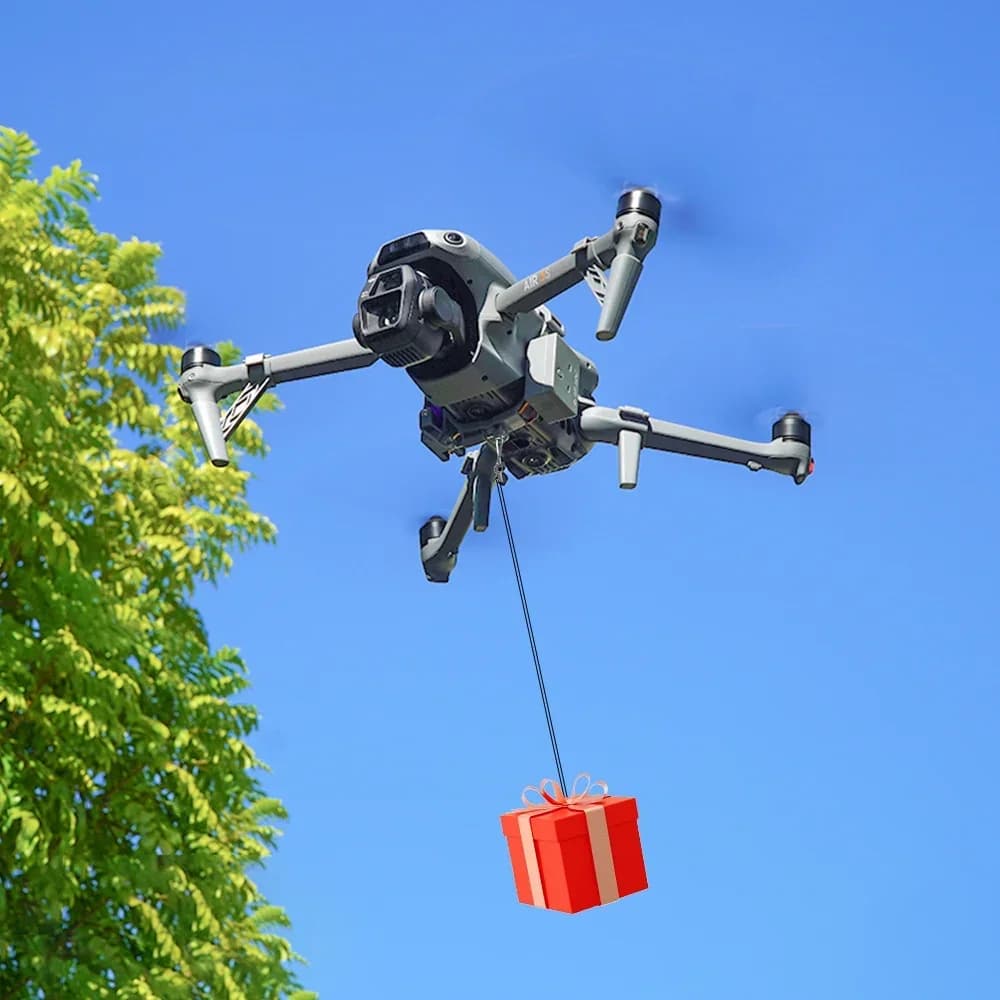 BRDRC LED système de contrôle Airdrop pour DJI Air 3S/Air 3 lanceur de Drone appât de pêche/bague de