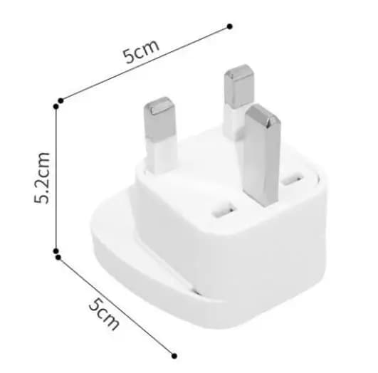 Adaptateur de prise de voyage universel, CN AU EU US vers UK, Arabie saoudite, Angleterre, Singapour