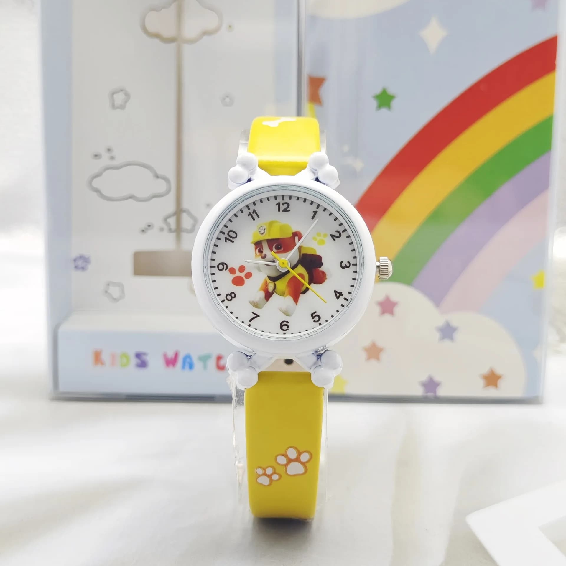 Nouvelle série de montres Kawaii Pat'Patrouille pour garçons et filles, montres mignonnes pour étudi