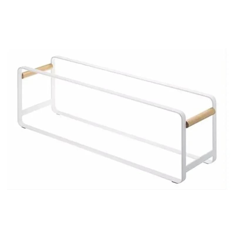 Meubles de maison Simple anti-poussière étagère à chaussures créative fer étagère de rangement de ch