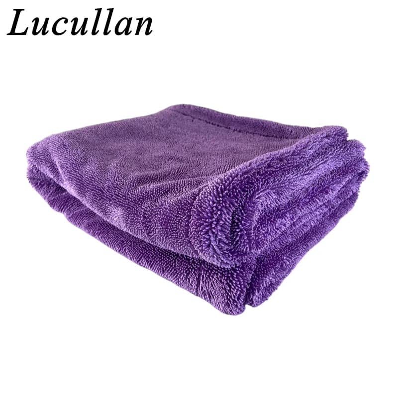 Lucullan 60X90CM 1200GSM Premium Twist vêtements en peluche une passage nettoyage de véhicule détail