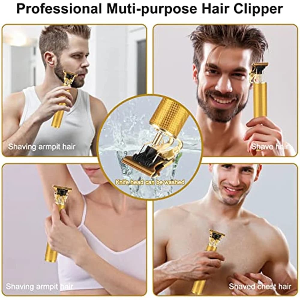 Machine de coupe de cheveux électrique Vintage T9 tondeuse à cheveux Rechargeable homme rasoir tonde