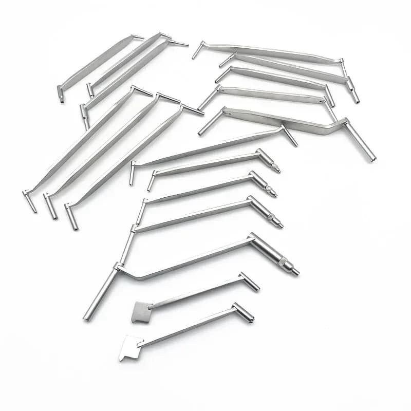 Forets pour instruments orthopédiques, manchon de guidage universel en acier inoxydable, manchon de 