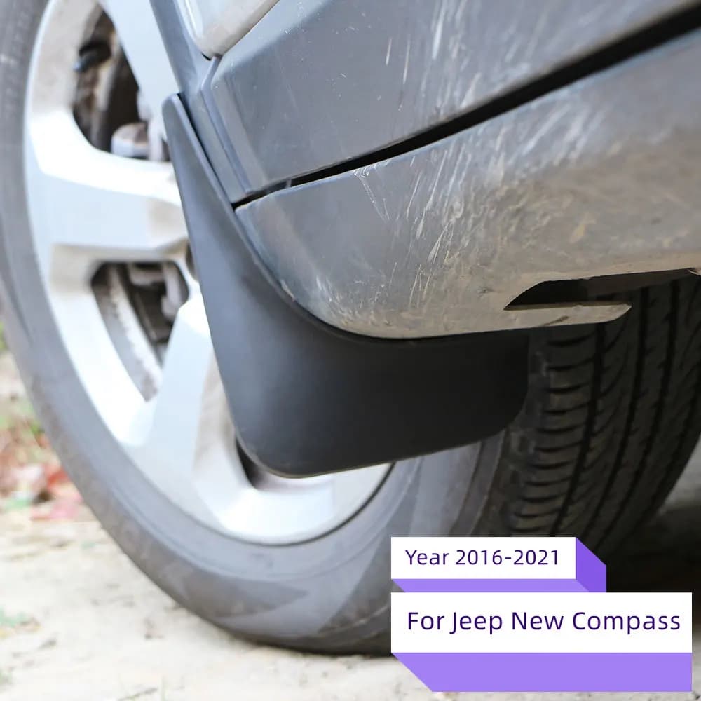 4x pour Jeep Compass 2016 2017 2018 2019 2020 1.4T 2.4T MK2 garde-boue garde-boue roues avant arrièr