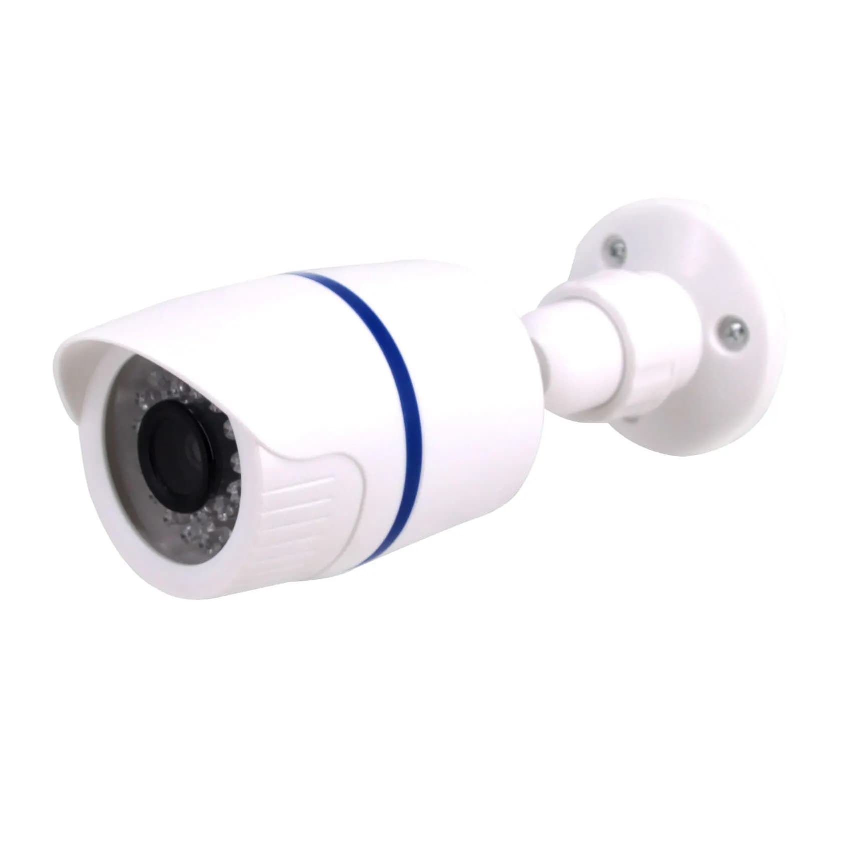 Fausse caméra factice, 1 pièce, simulation de Surveillance, sécurité, dôme CCTV, avec une lumière LE