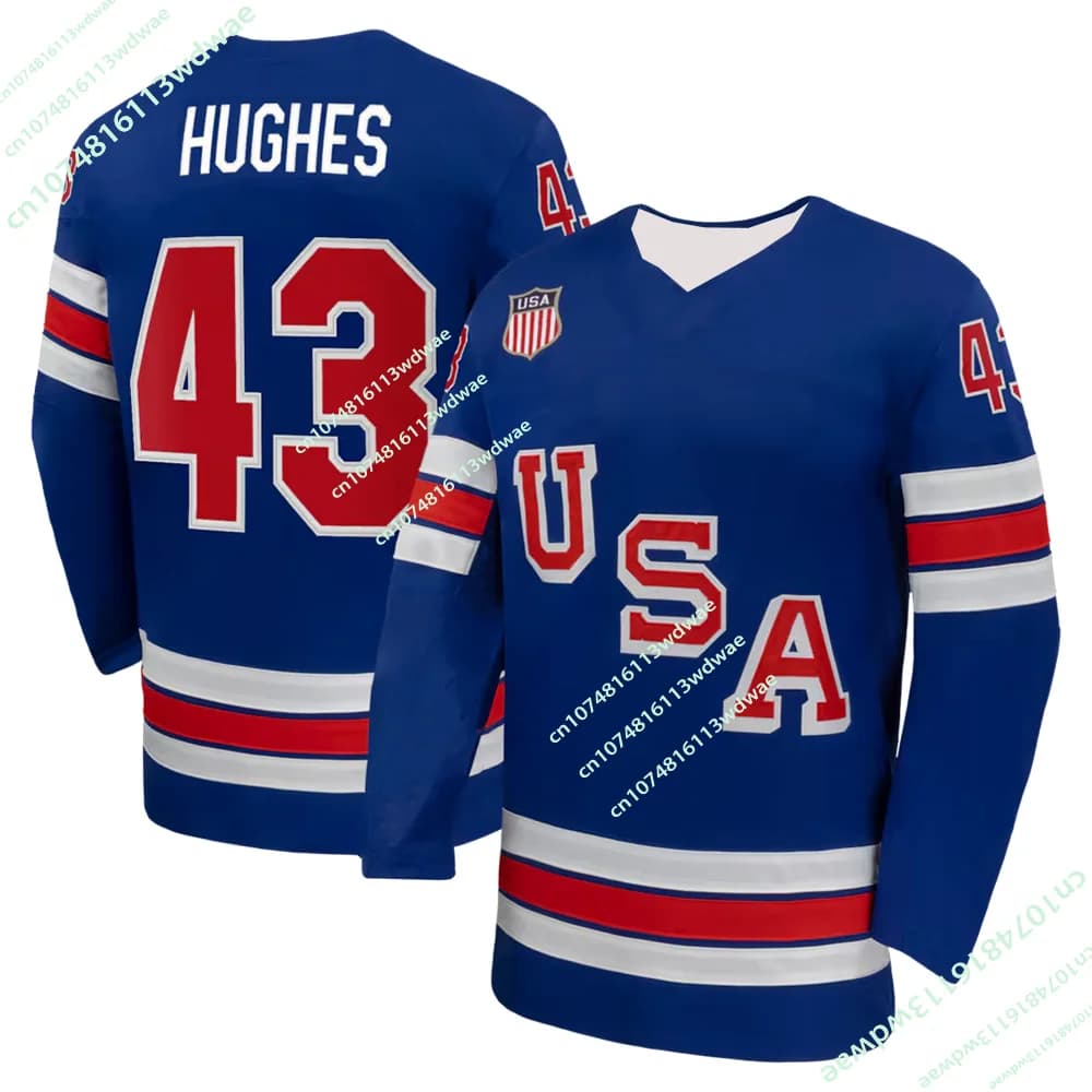 Nouvelle Arrivée 2026 – Maillot de Hockey sur Glace USA – Kit Spécial pour Fans de Hockey Américain 