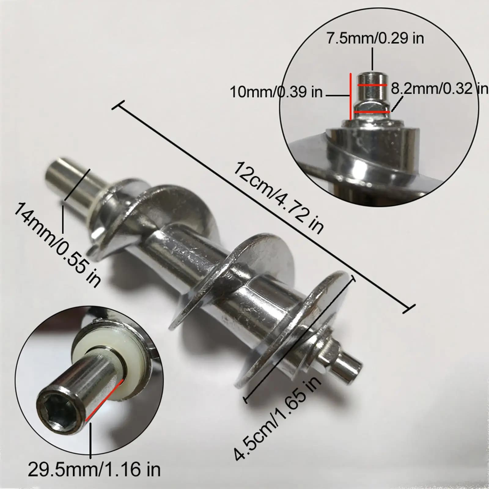 Vis de remplacement pour hachoir à viande, pièces de rechange, pour 010162C, G20prpwdr, G1300pwtq, M