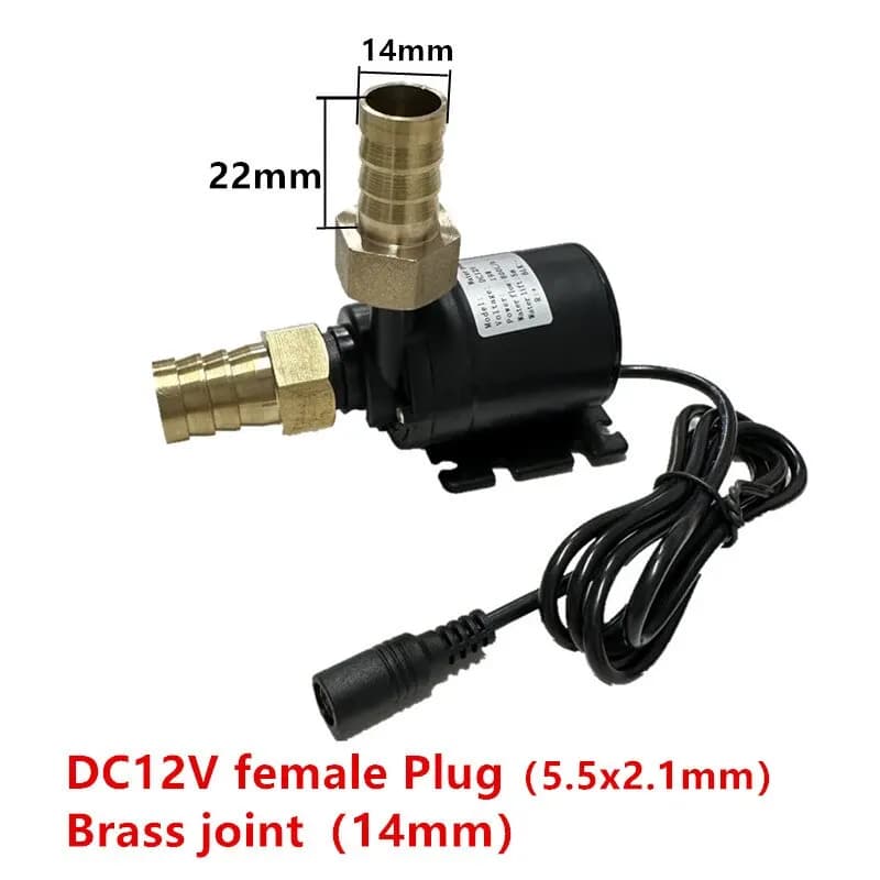 Pompe à eau solaire submersible en surpoids, moteur sans balais, arbre en céramique, ultra silencieu