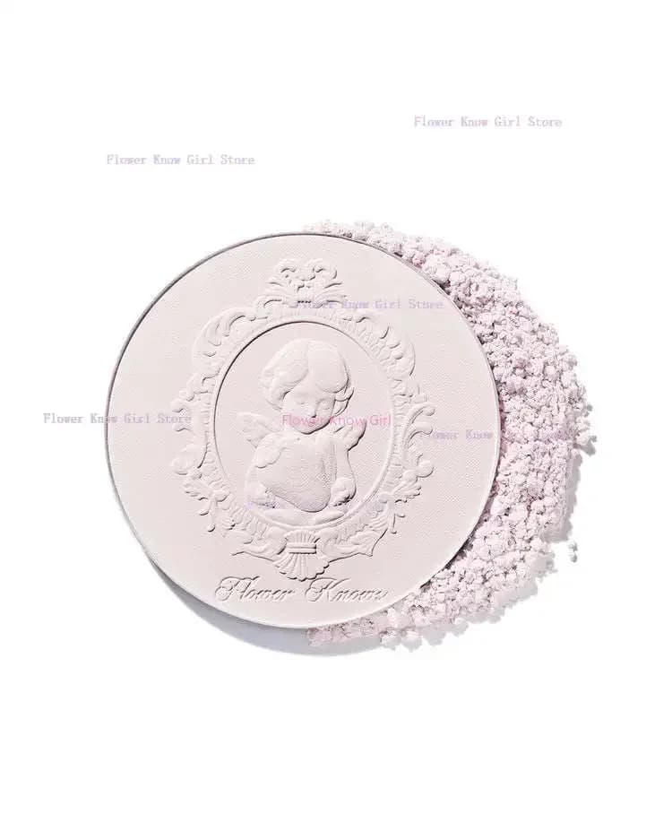 La fleur connaît la série Cupidon aux fraises, poudre pressée mate, mise au point douce, poudre de m
