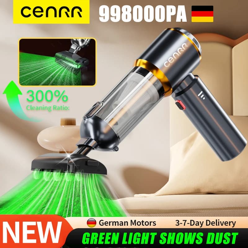 CENRR 2025 NOUVEAU Aspirateur de voiture Mini puissant 998000 Aspirateur portable PA pour appareil m