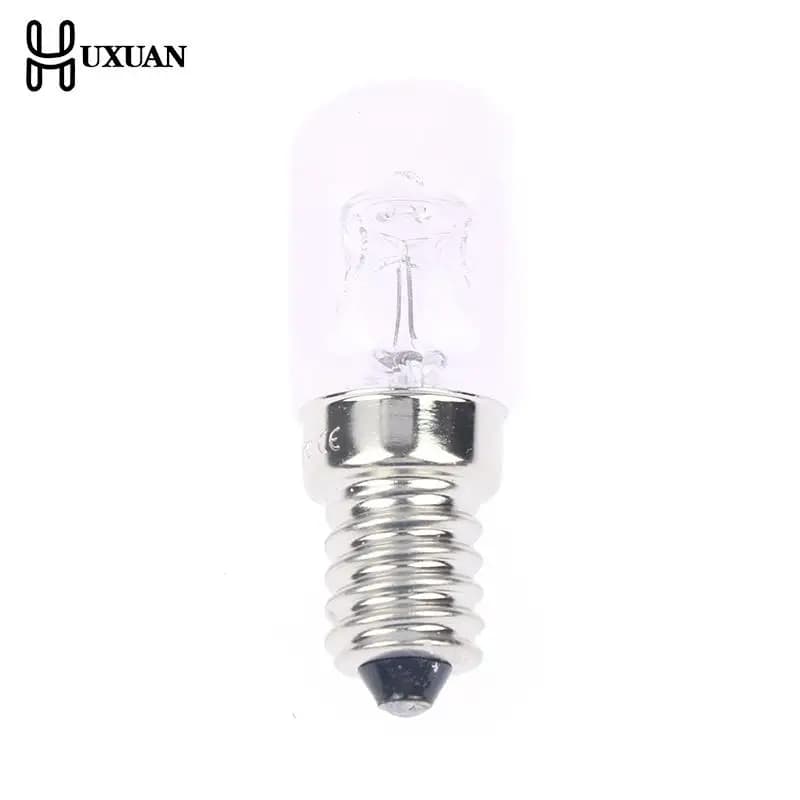 Ampoule de four à micro-ondes résistante à 220 degrés, lampe à sel E14, petite bouche à vis, haute t