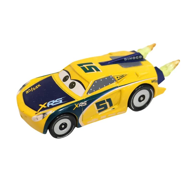 Alliage Disney Pixar Cars 3 Arvy Miss Fritter McQueen Mater M. Destruction 1:55 modèle de voiture en