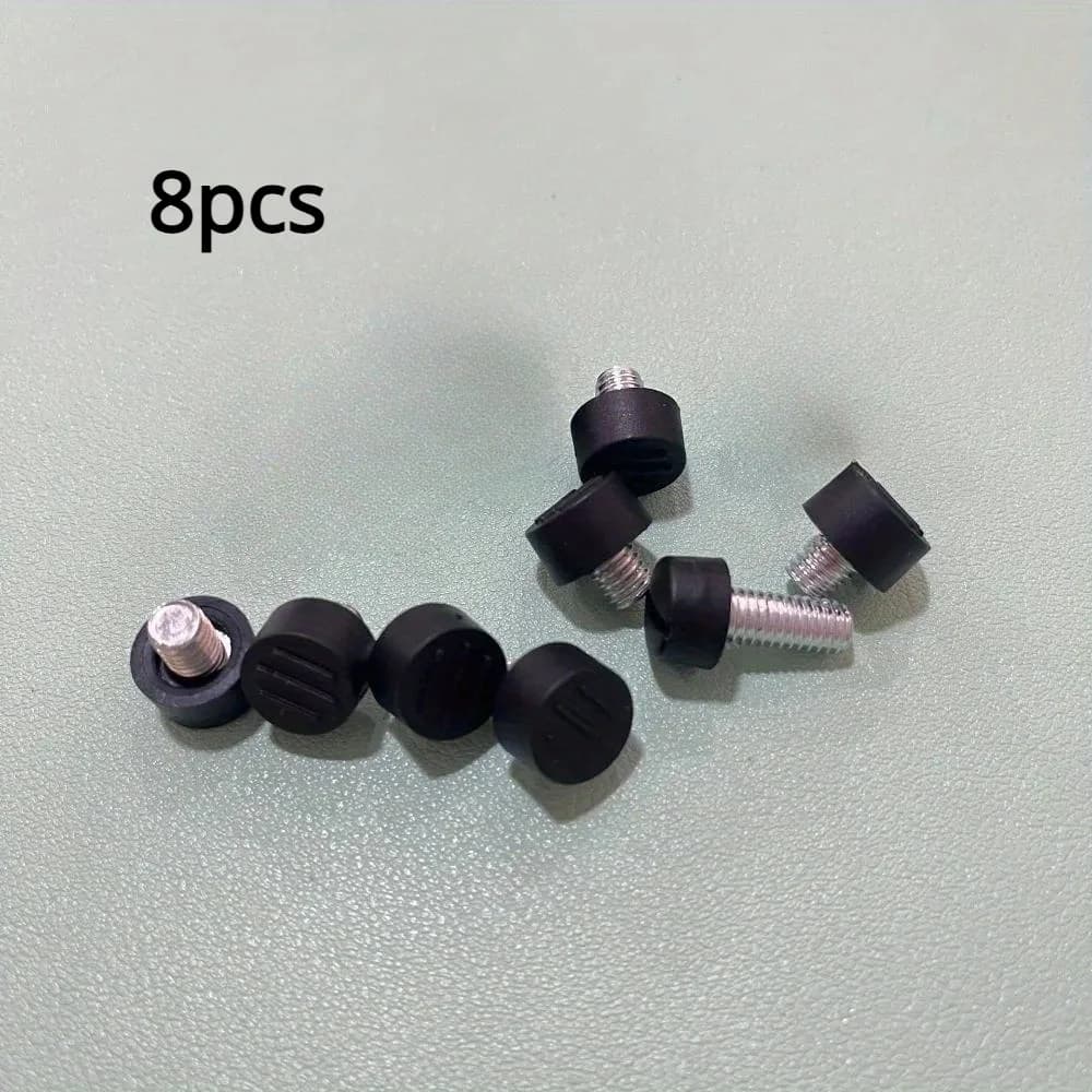 Pied réglable à trois fils M6 x 6mm de largeur inférieure, accessoires de quincaillerie pour meubles