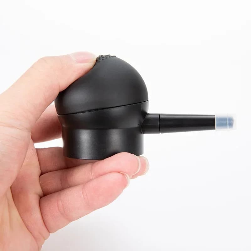 Outil de pompe applicateur de pulvérisation de buse et poudres de fibres de construction de cheveux 