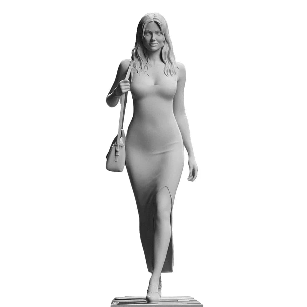 Tina Figure 1:24 Kit de modèle en résine Miniature Kit de modèle en plastique non peint A659