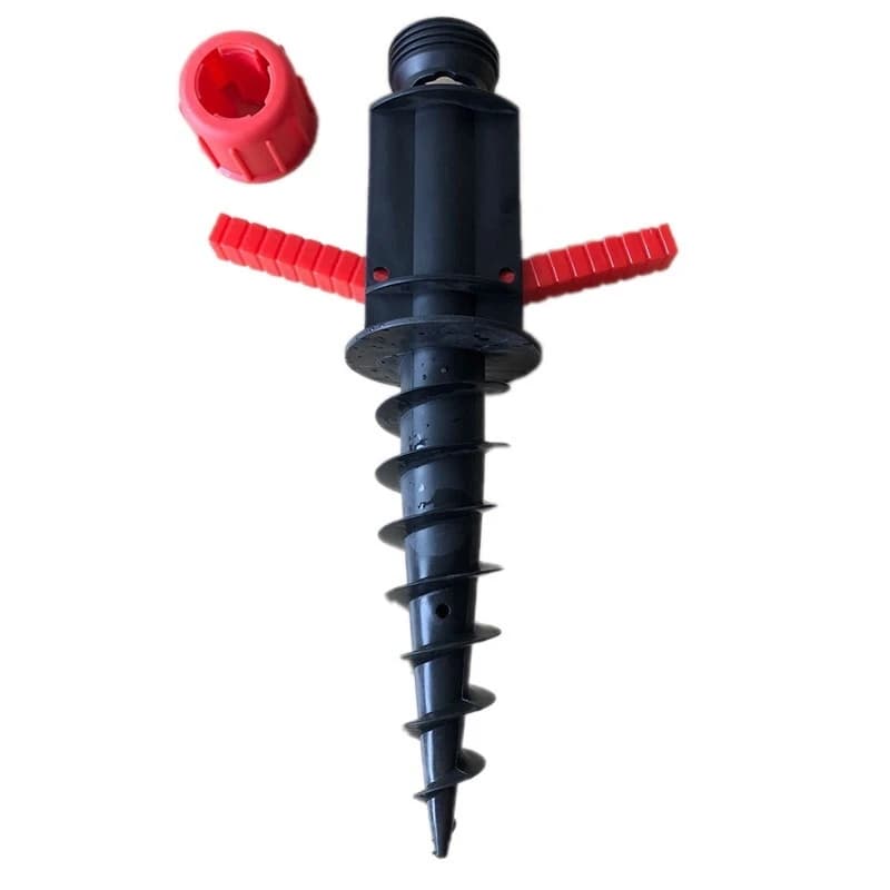 Injecteur de Sable pour Parapluie de Plage, Support de Rangement en Spirale pour Camping en Plein Ai