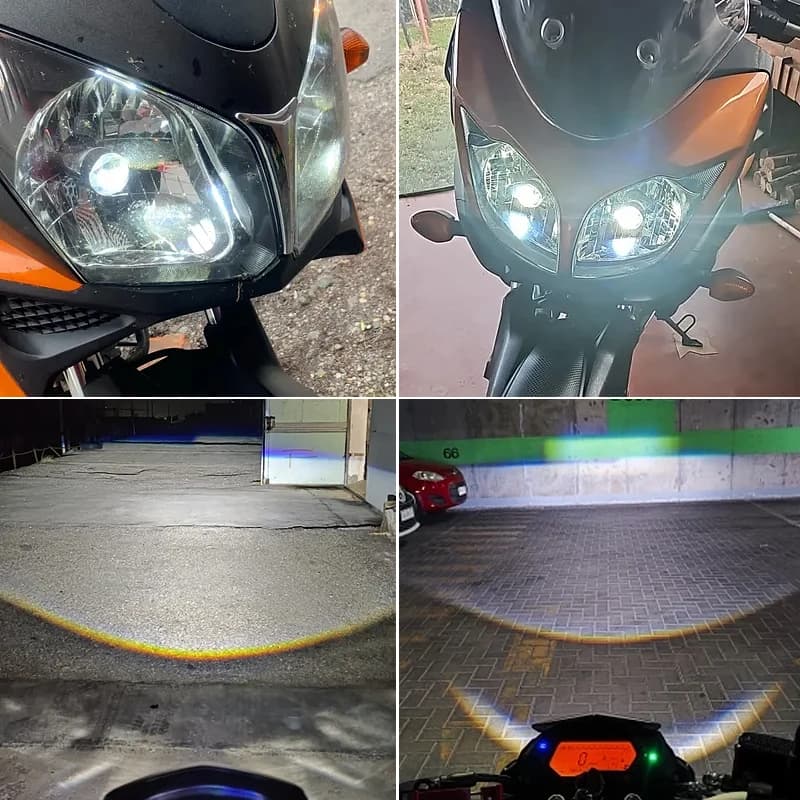Lampe de Sauna à Lentille LED pour Moto KTM Duke 250 125 200 390 650 990, Accessoires de Rénovation,
