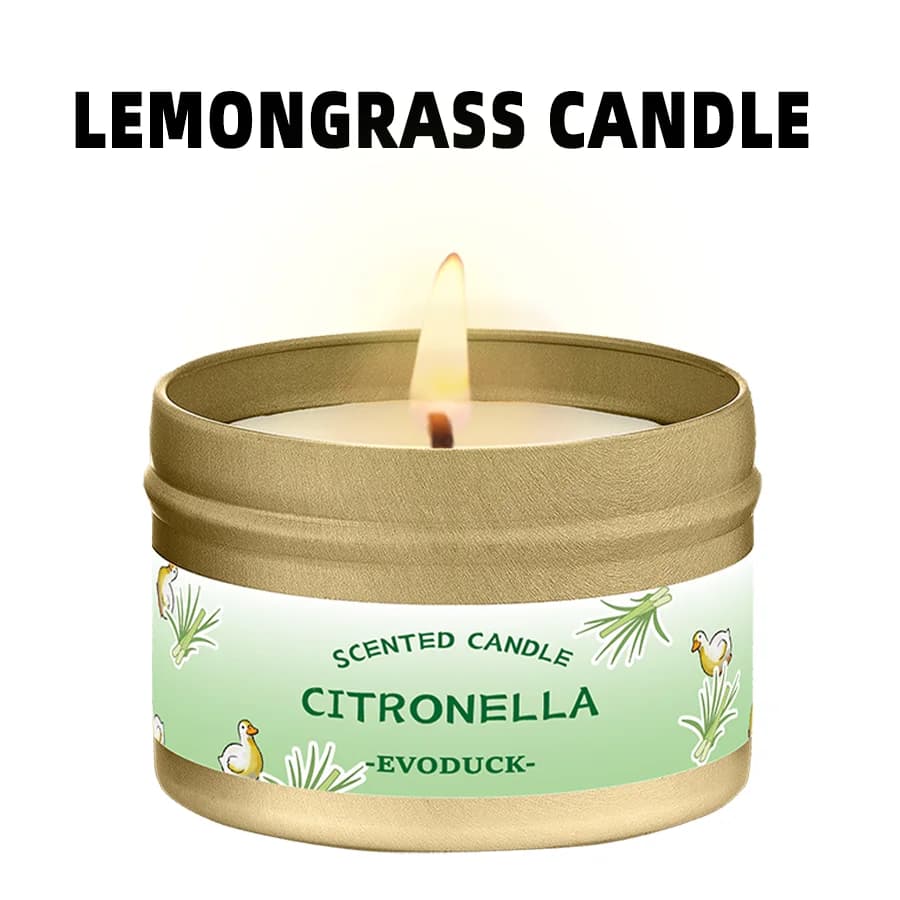 Bougie à la citronnelle pour l'extérieur, bougie parfumée à la citronnelle fraîche pour la cour, le 