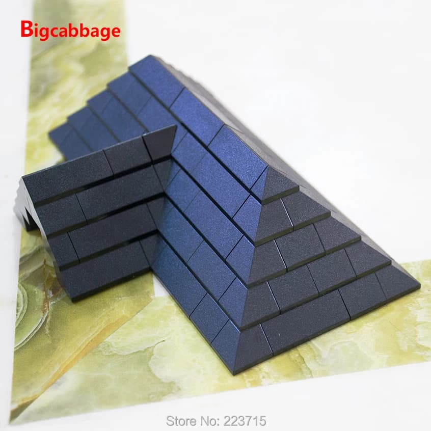 *Pack de carreaux de toit* paquet de briques bricolage bloc d'éclairage ensemble de briques n° 6119 