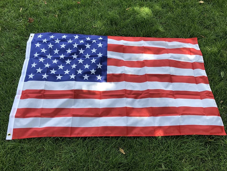 Drapeau SKY 90X150CM drapeau américain haute qualité Double face imprimé Polyester étoiles et rayure