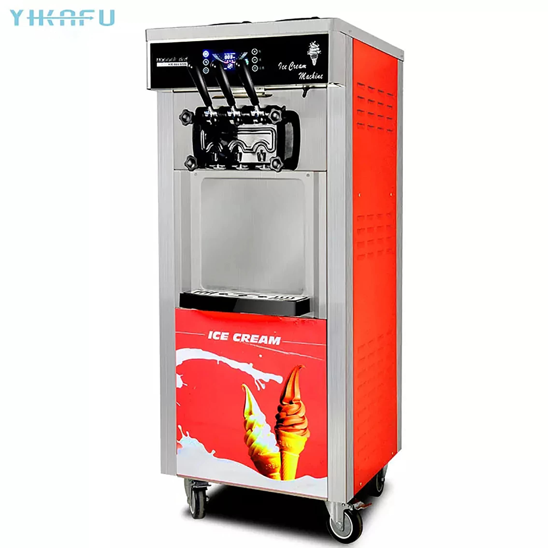 YKF VEVOR-Tubes de rechange pour machine à crème glacée, diamètre 20mm, 6 000 raccords d'origine, 2 