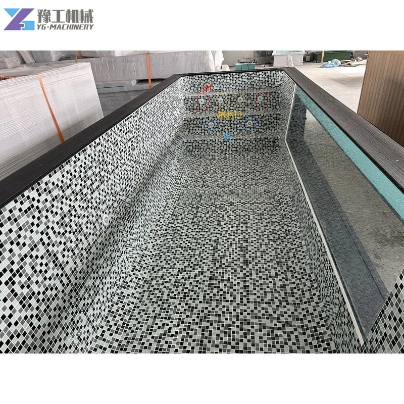 Maison familiale grande taille piscine 8m 10m 6m arrière-cour piscine Spa fibre de verre Frp jardin 