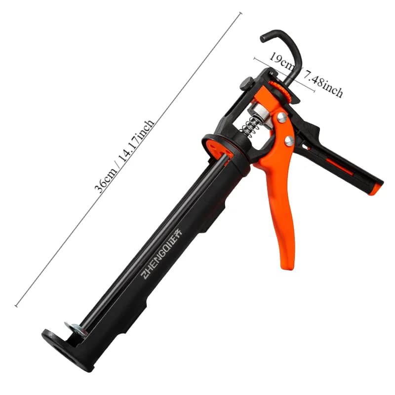 Pistolet à colle pour verre de haute qualité manuel universel 360 °   Pistolet à colle rotatif, outi