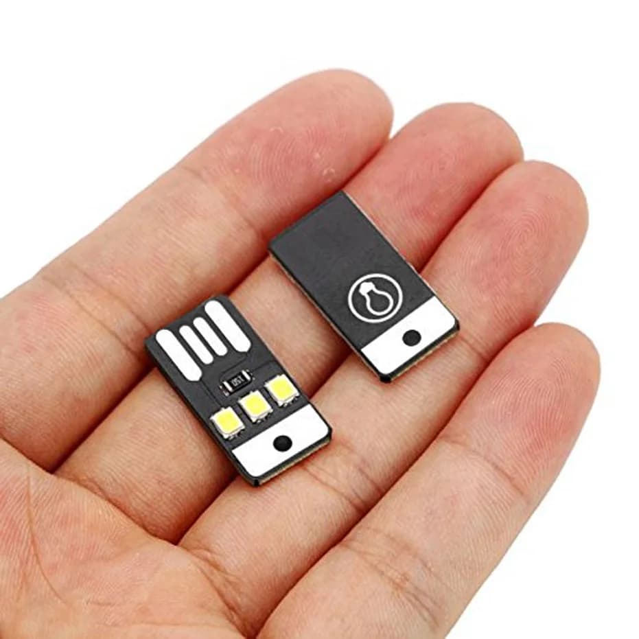 20pack livre lumière Mini éclairage nocturne 2835SMD livre lampe ampoule 5V 0.2W Led Usb lumière pou
