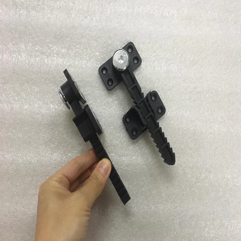 Loquet de verrouillage pour canapé, meubles, supports de connecteur invisibles en plastique enduit, 