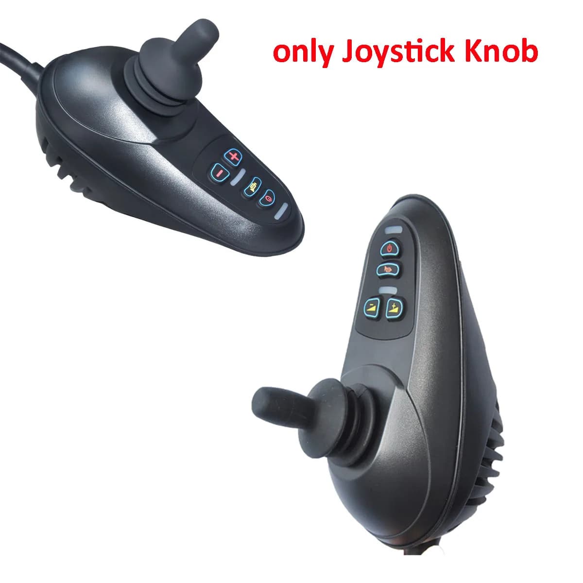 Boutons de Joystick pour fauteuil roulant électrique, 1/2/5/10 pièces, bouton en caoutchouc à Jet, a