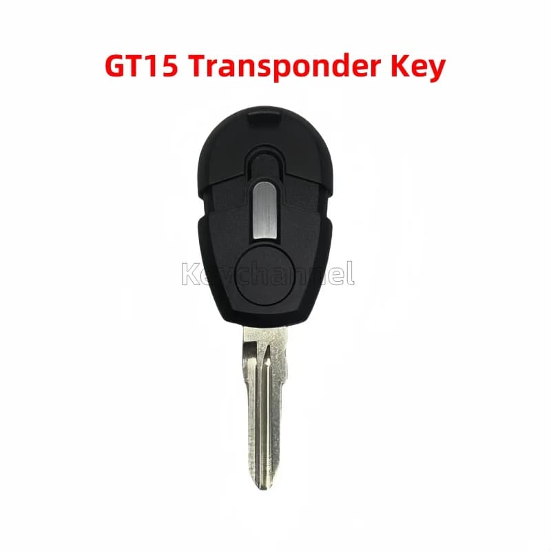 5/10 pièces Tête de clé transpondeur de rechange pour véhicule sans puce pour Fiat Positron EX300 av